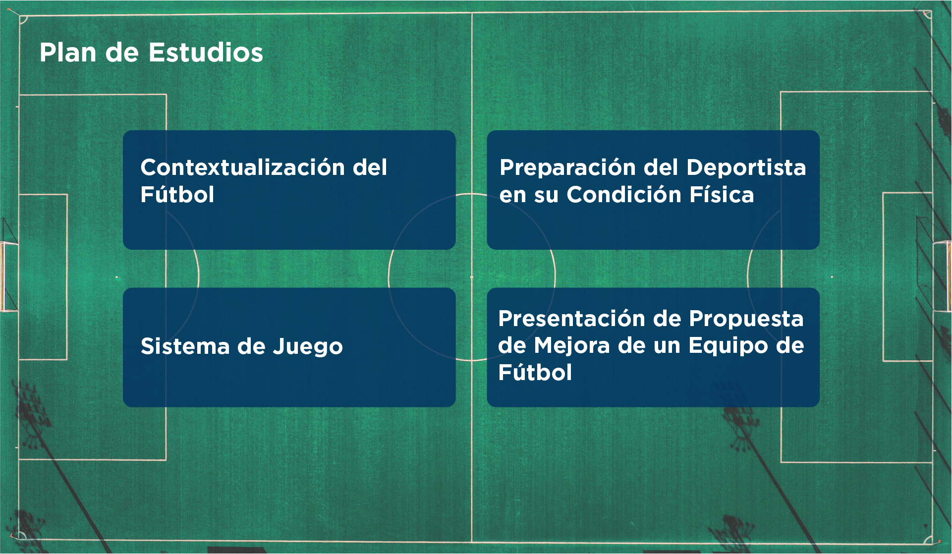 PLAN ESTUDIO FÚTBOL