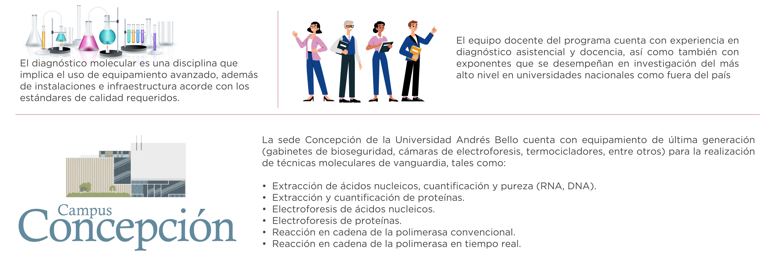 Por qué postular Diplomado en Diagnóstico Molecular Clínico